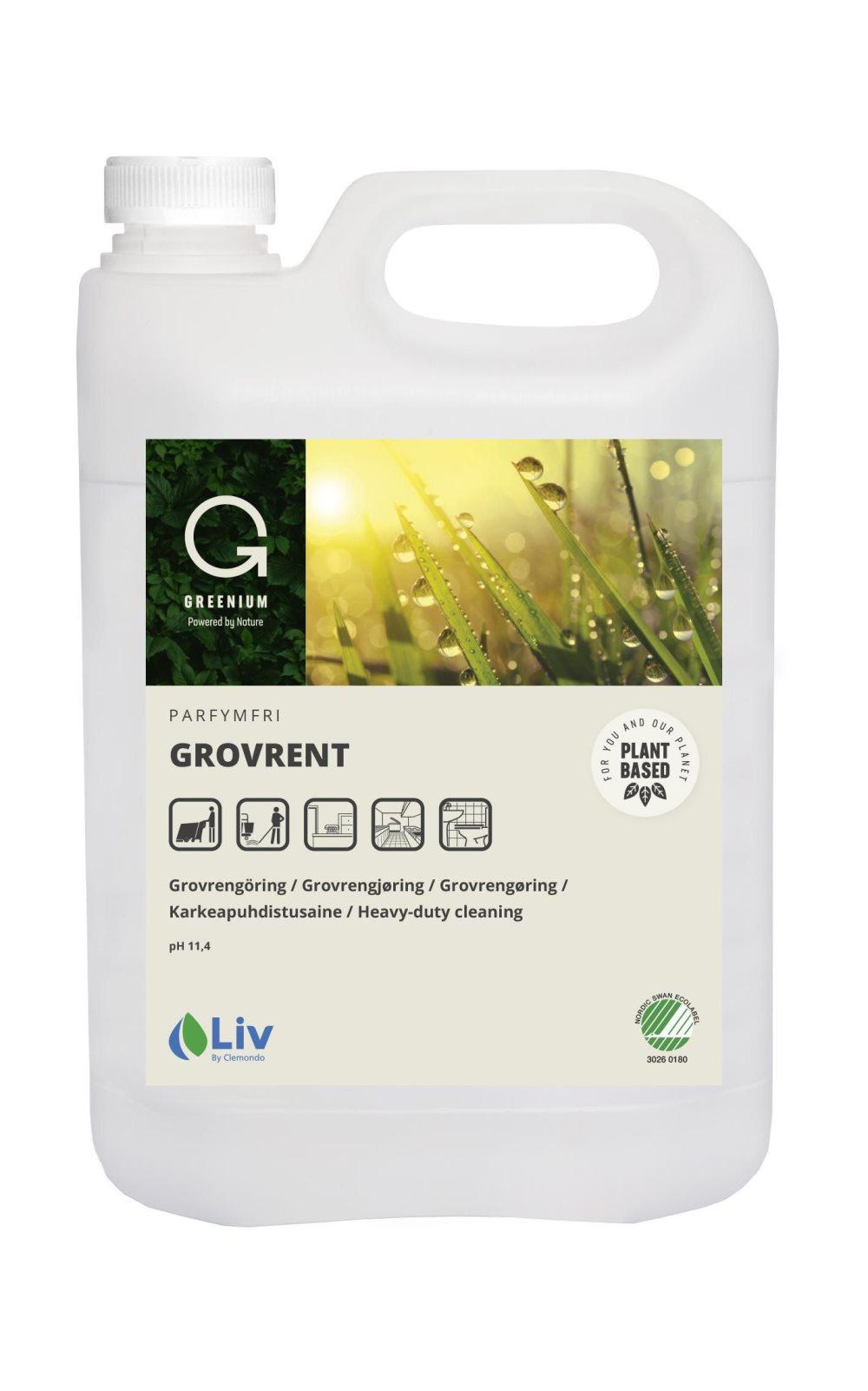 Grovrengöring LIV Greenium grovrent 5L