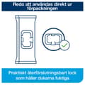 Miniatyrbild 3 av 5: Ytdesinfektionsduk TORK 60/fp