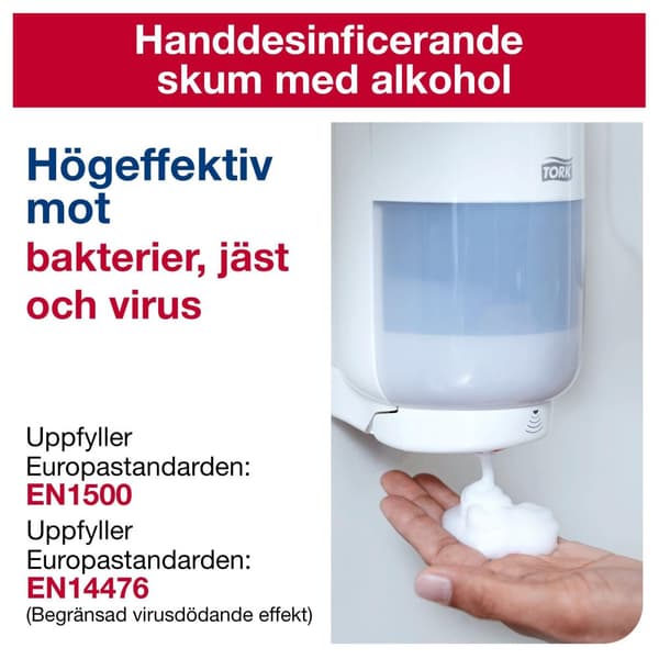 Handdesinfektion TORK S4 skum 950ml