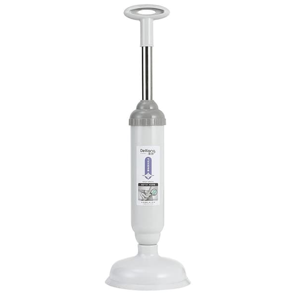 DeXiang Pneumatic Dredge Toilet Pipe Sewer Extension Dredge(Grey)