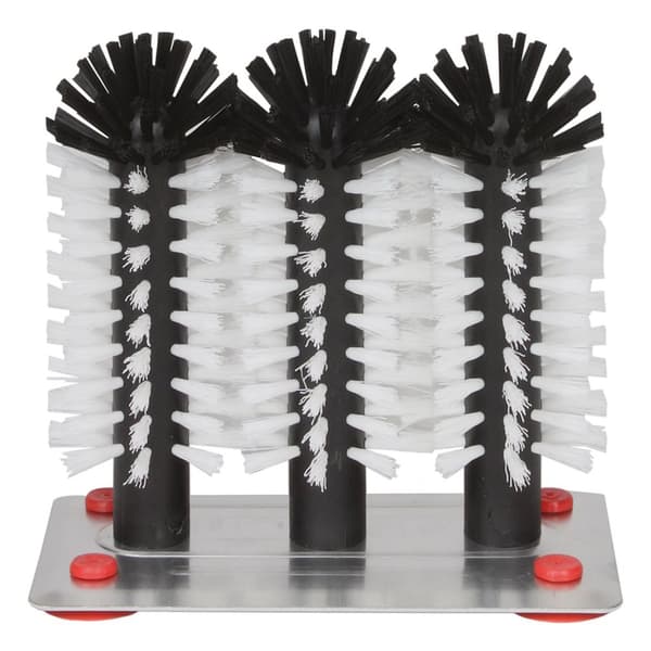 Astianharja, Lasiharja lasille METALLIPOHJALLA 3 x 18 cm metallilevyllä lasiastianpesukoneelle, Lasiastianpesukone