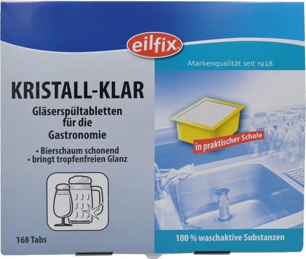 Rengöringsmedel, glasrengöring - Kristall-Klar, tabletter