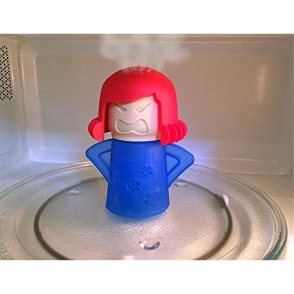 Mama Angry Birds Microwave Cleaner Cleaner Köksmatlagningsverktyg -Blå bas