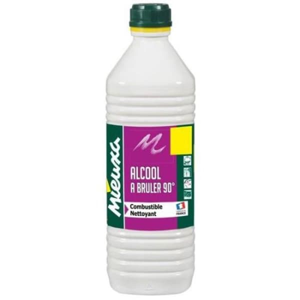 Alkohol att bränna 90° 1L - MIEUXA - 103042