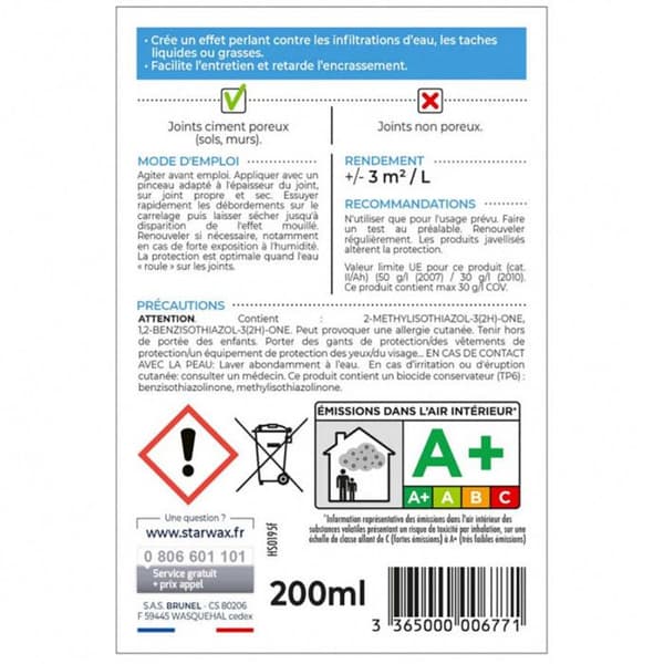 Starwax fogvattentätning - 200 ml