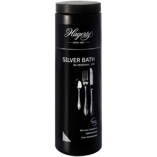 Hagerty Silver Badkar för Silver - Bestick eller Silver Metall - 580 ml - Korg ingår