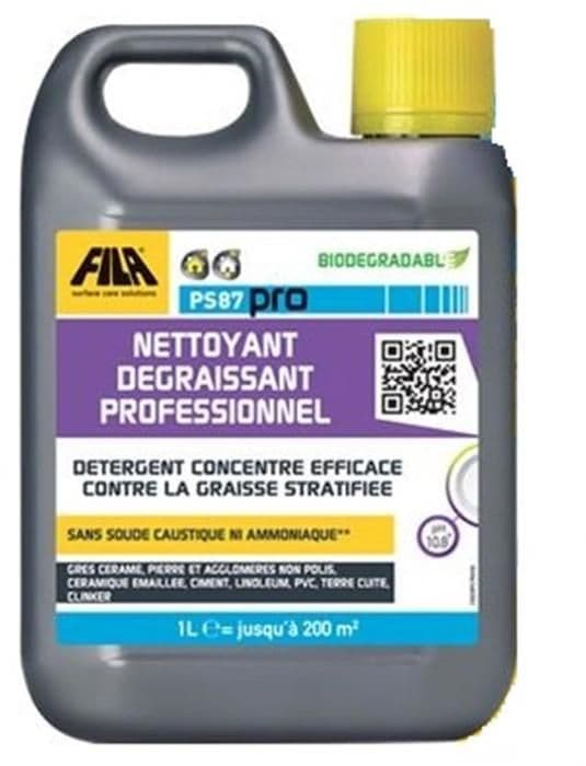 Detergent, avfettningsmedel, avlägsnare PS87 PRO - Kannan på 1 liter - 53100012