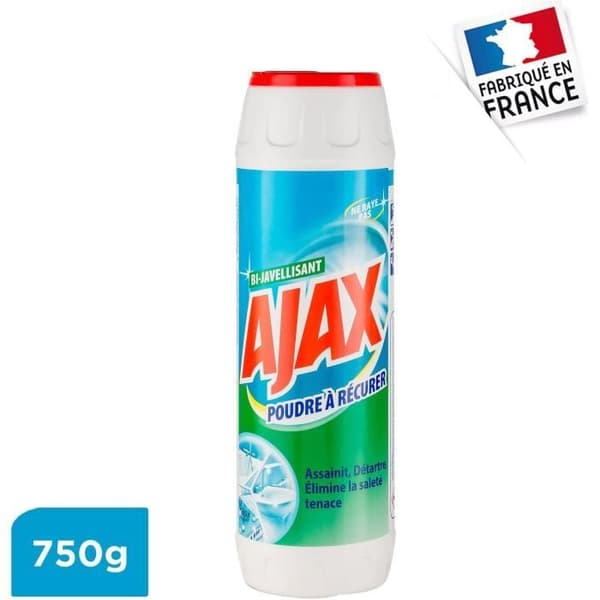 AJAX Bi-bleach skurpulver - 750 g