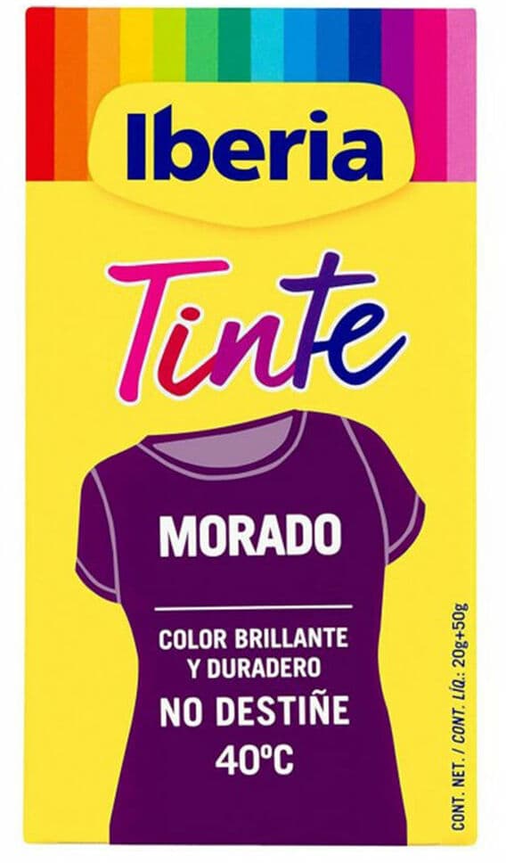 Clothes Dye Tintes Iberia   Purple 70 g