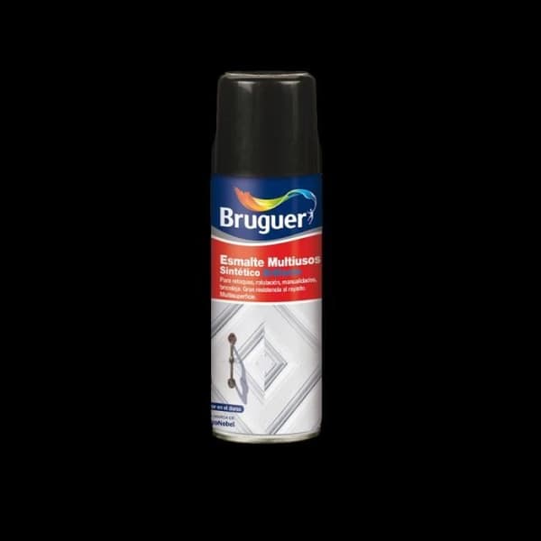 Multifunktionslackspray, mattsvart, 0,4l 5197993 bruguer