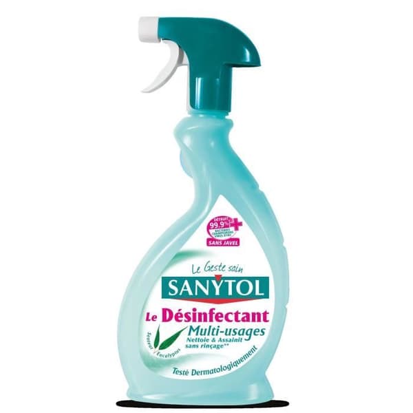 Désinfektionsmedel multi-användning eucalyptus 500 ml - SANYTOL - 96631200