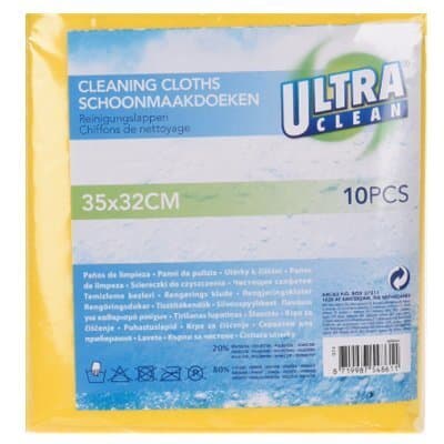 Ultra Clean Viskos Hushållsservetter 10 stycken
