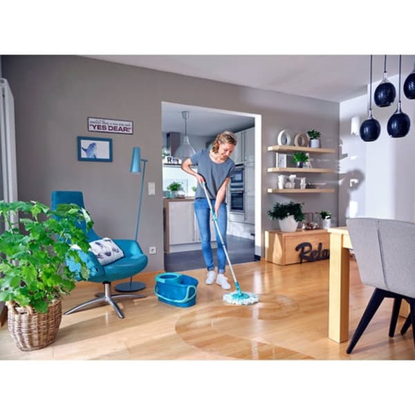 Leifheit 52101 Clean Twist Disc Mop Ergo Set Blå