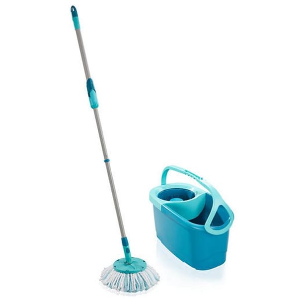 Leifheit 52101 Clean Twist Disc Mop Ergo Set Blå