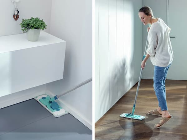 Leifheit 55512 Powerclean M 33cm Gulvvisker med teleskophåndtag 88-145cm