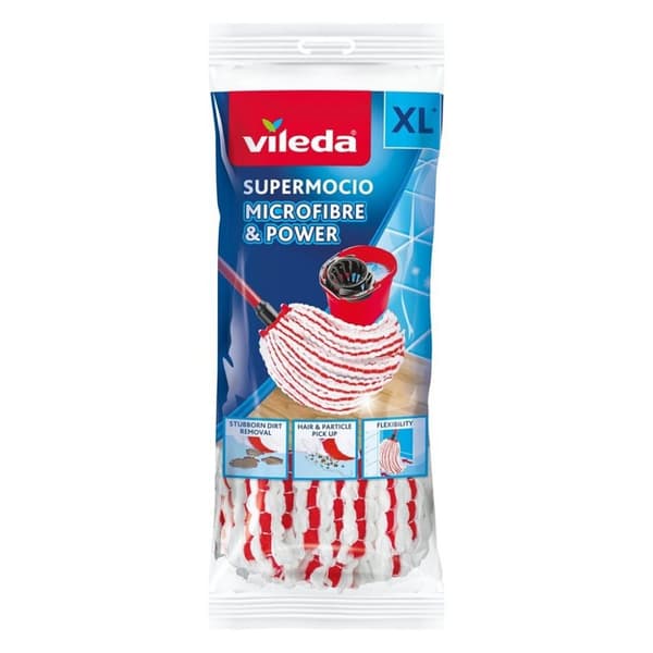 Vileda XL SuperMocio Microfiber och Power Mop