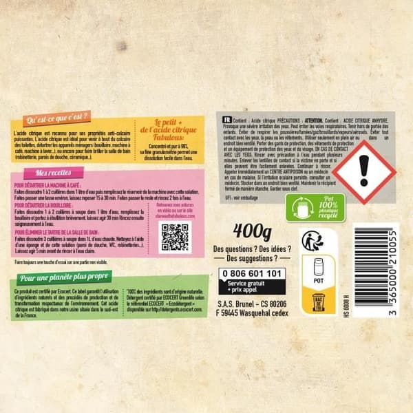 Citronsyra - 400 g