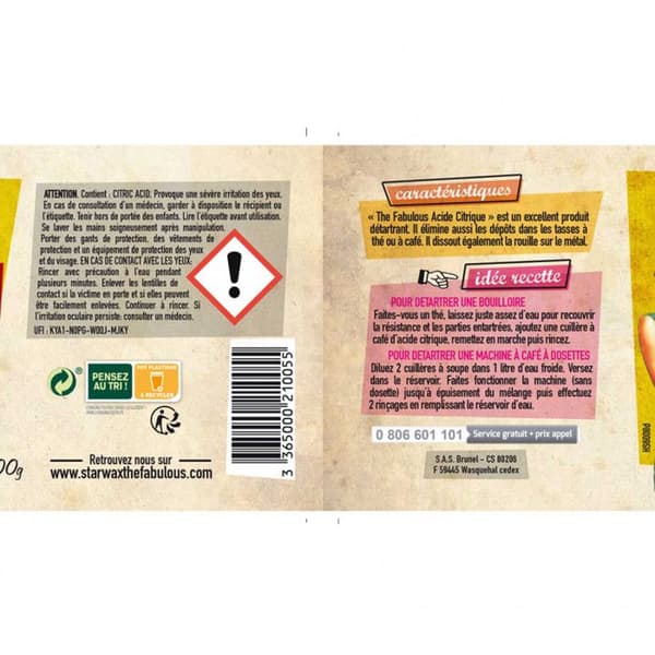 Citronsyra - 400 g