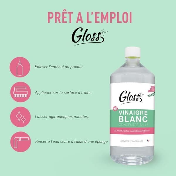 GLOSS Vitvins 14° eucalyptus 1l
