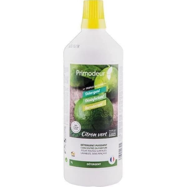 Desinfektionsmedel med 3D doft - lime - 1 L