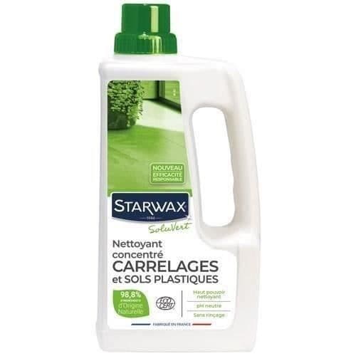 STARWAX Koncentrerad rengöringsmedel för kakel och plastgolv 1l Ecocert