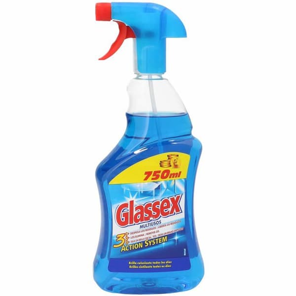 Glassex - 8048849 - Multi-användning rengöringsmedel - renhet, glans och utan spår - 750 ml