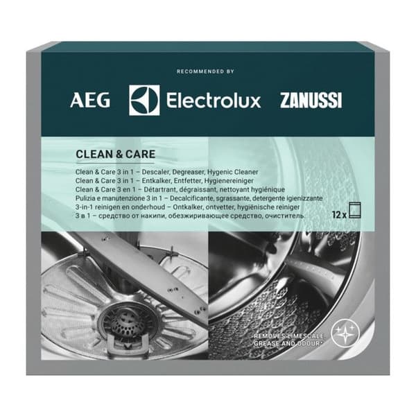 Rengöring och vård 3en1 x12 avfettningsmedel kalkborttagare Electrolux 902986549
