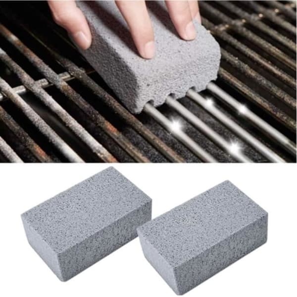 Ekologisk grillrengöringsblock för barbecue, barbecue-rengöring, köksgadgets, tar bort oljefläckar