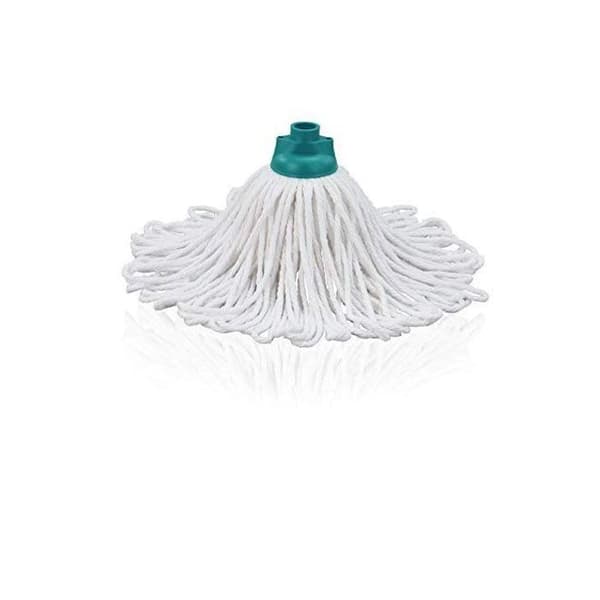 Ersättningshuvud Leifheit Classic Mop Cotton, för envisa fläckar på kakel och stengolv, mycket vattenabsorberande