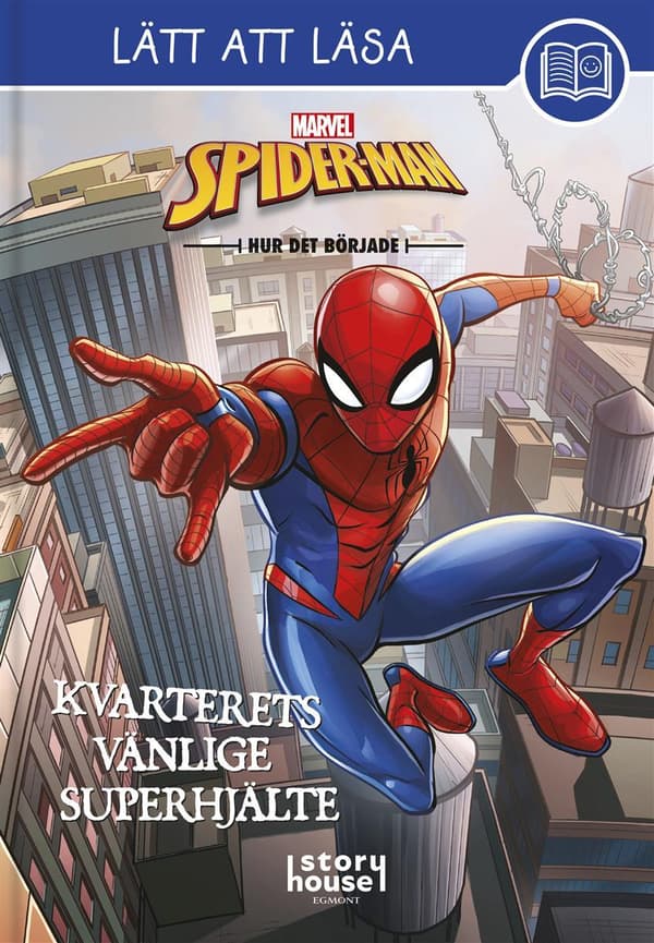Lätt att läsa Marvel Spiderman