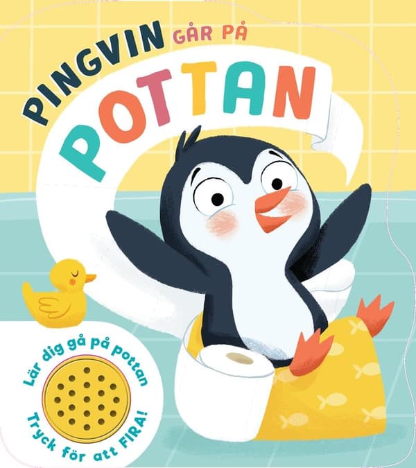 Pingvin går på pottan Bok med ljud