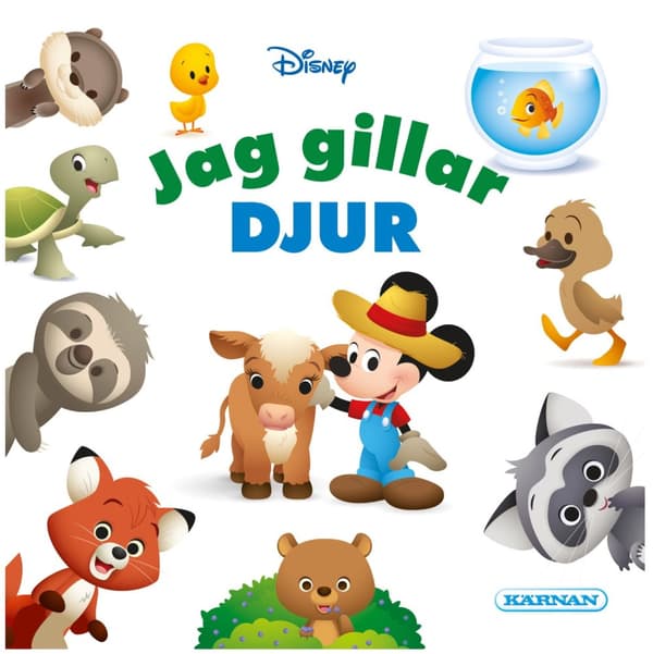 Disney Baby Jag gillar djur Pekbok