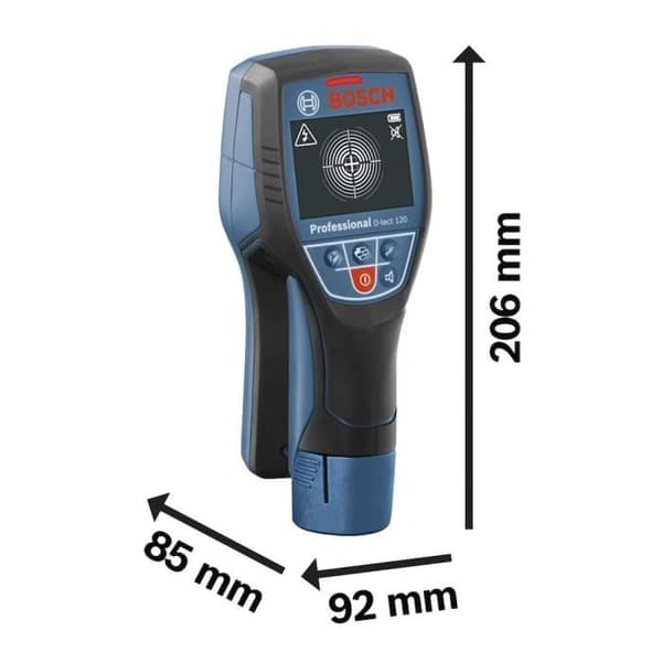 Bosch Professional D-Tect 120 väggdetektor + lock - 0601081303