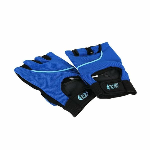 Träningshandskar LongFit Sport Longfit sport Blå/Svart