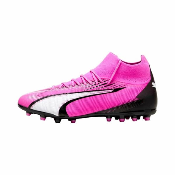 Multi-dubbade fotbollsskor för vuxna Puma Ultra Pro MG Vit Mörkrosa