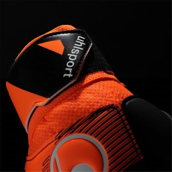 Maalivahdin hanskat Uhlsport Soft Ressist+ Flex Frame Musta Aikuisten