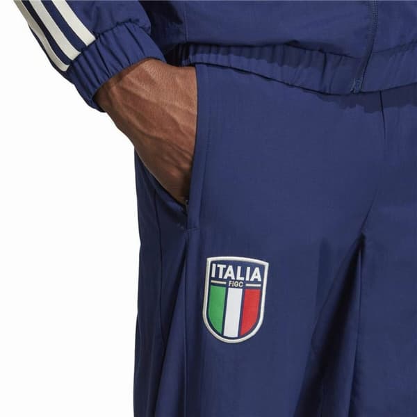 Træningsbukser til fodbold til voksne Adidas Italia Blå Mænd