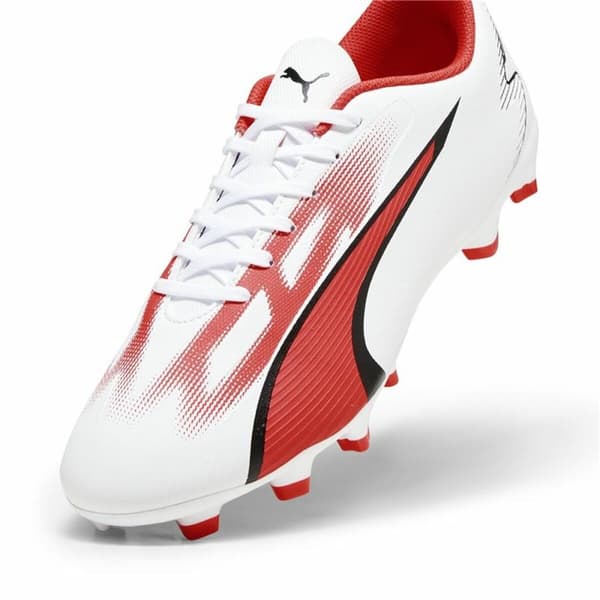 Fotbollsskor för vuxna Puma Ultra Play FG/AG Vit Röd