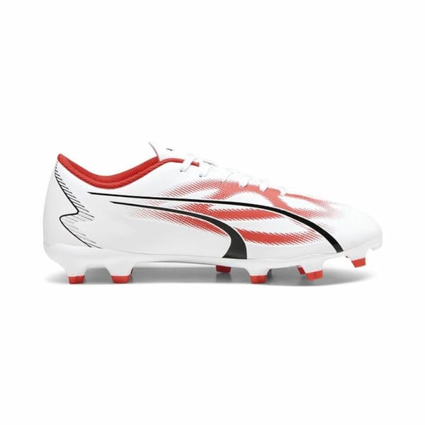 Fotbollsskor för vuxna Puma Ultra Play FG/AG Vit Röd