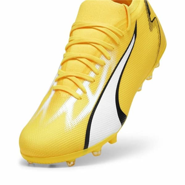 Voksen fodboldstøvler Puma Ultra Match MG Gul