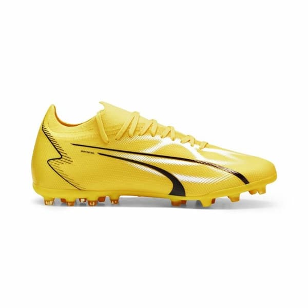 Voksen fodboldstøvler Puma Ultra Match MG Gul