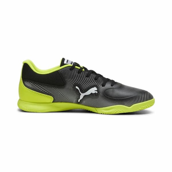 Fotbollsskor för inomhusbruk för vuxna Puma Truco II Gul Vit Svart Unisex