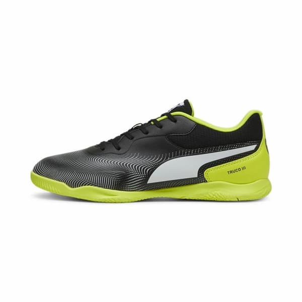 Fotbollsskor för inomhusbruk för vuxna Puma Truco II Gul Vit Svart Unisex