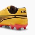Miniatyrbild 6 av 6: Fotbollsskor för barn Puma King Matc FG/AG Gul Orange
