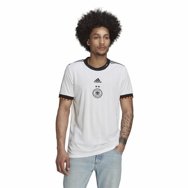 Kortärmad fotbollströja för herrar Adidas  Germany 21/22