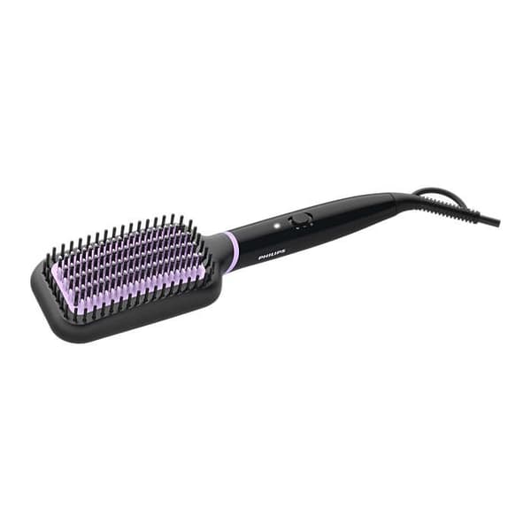 Philips BHH880/00 uppvärmd rätningsborste svart/lila Svart, Rosa