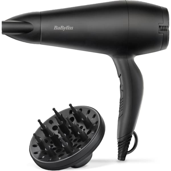Babyliss D215DE Power Smooth Hårtørrer 2200W Sort Sort