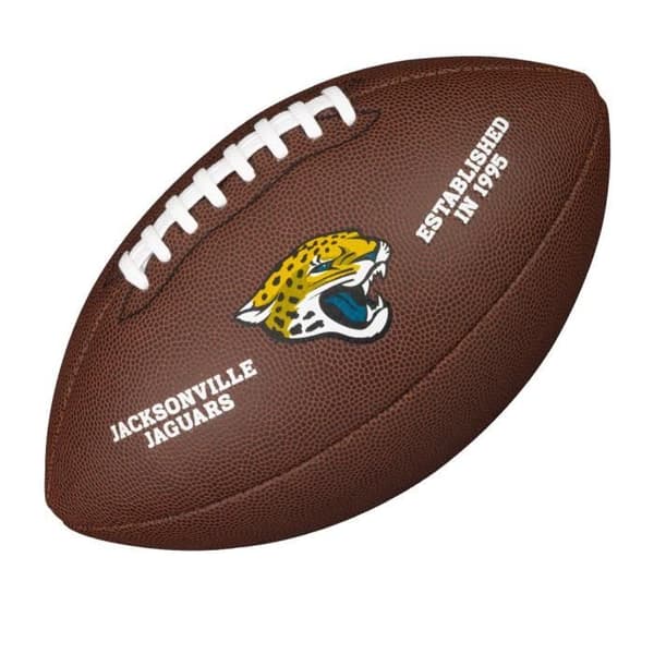 American football - WILSON - Jacksonville Jaguars - Komposit PU - Senior storlek - Officiell logotyp
