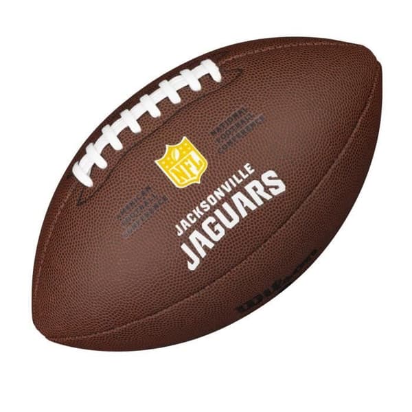 American football - WILSON - Jacksonville Jaguars - Komposit PU - Senior storlek - Officiell logotyp