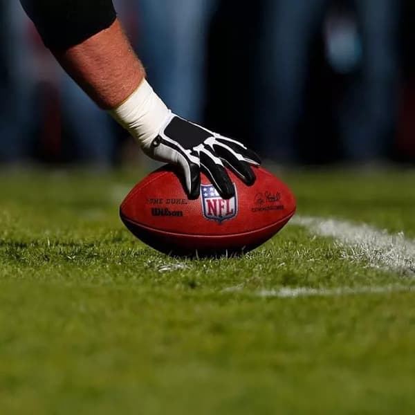 Ny NFL DUKE Game Ball - brun